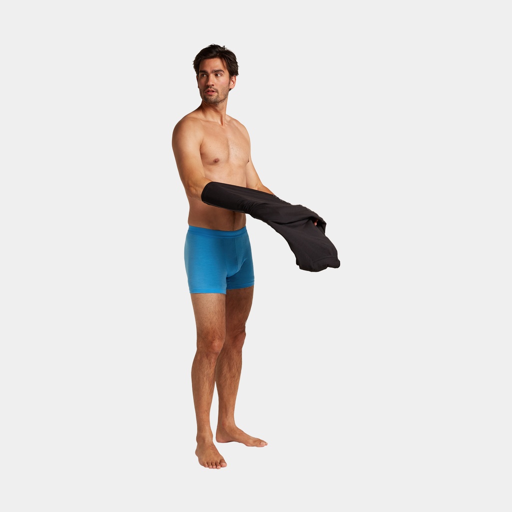 Anatomica Short Sleeves Crewe Jet Heather