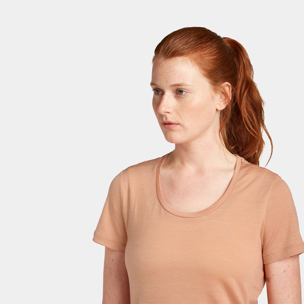 Cool-Lite Sphere III Long Sleeves 125 Tee Women Desert Sand