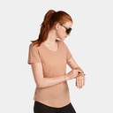 Cool-Lite Sphere III Long Sleeves 125 Tee Women Desert Sand