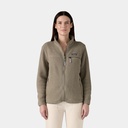 Retro Pile Jacket Women River Rock Green