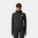 Bolt Polartec Hoodie Women Asphalt Grey / TNF Black