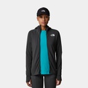 Bolt Polartec Hoodie Women Asphalt Grey / TNF Black