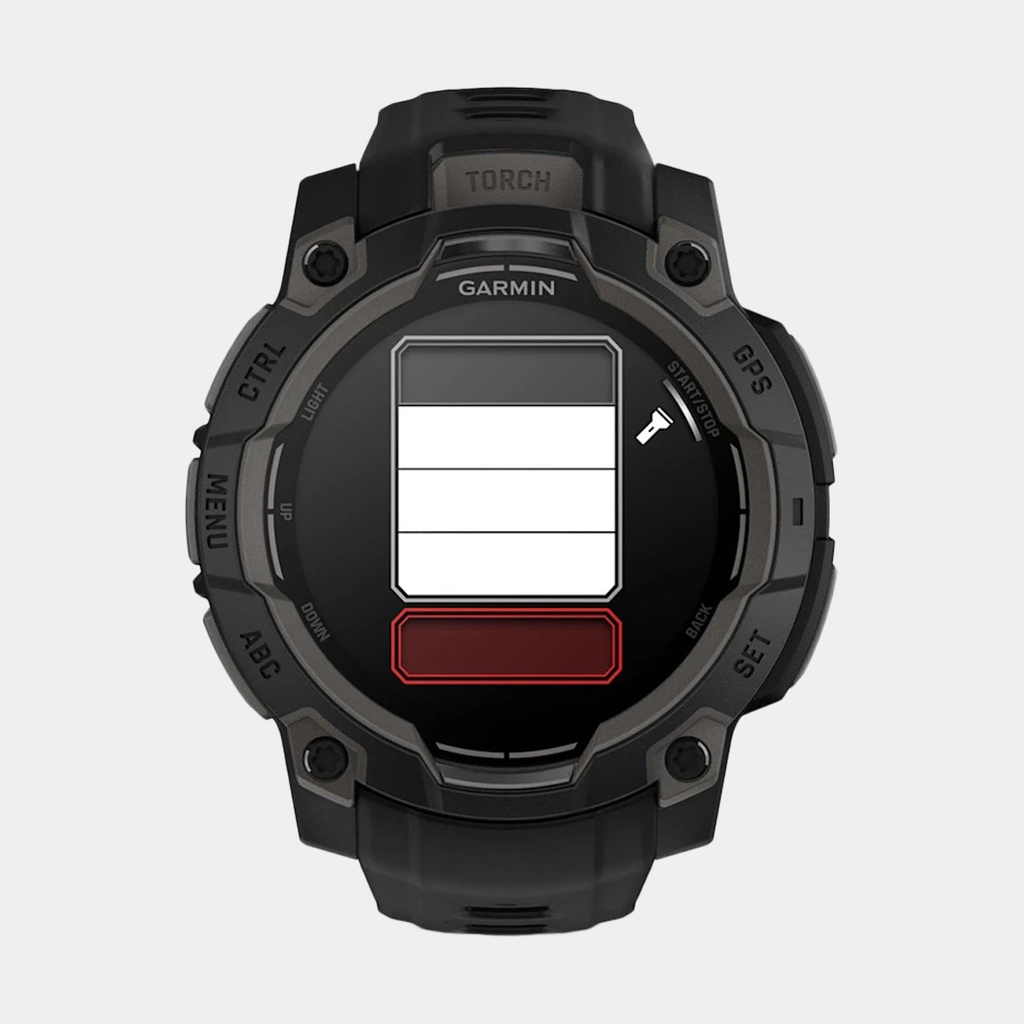 Instinct 3 Amoled Black Bezel with Black Band WW