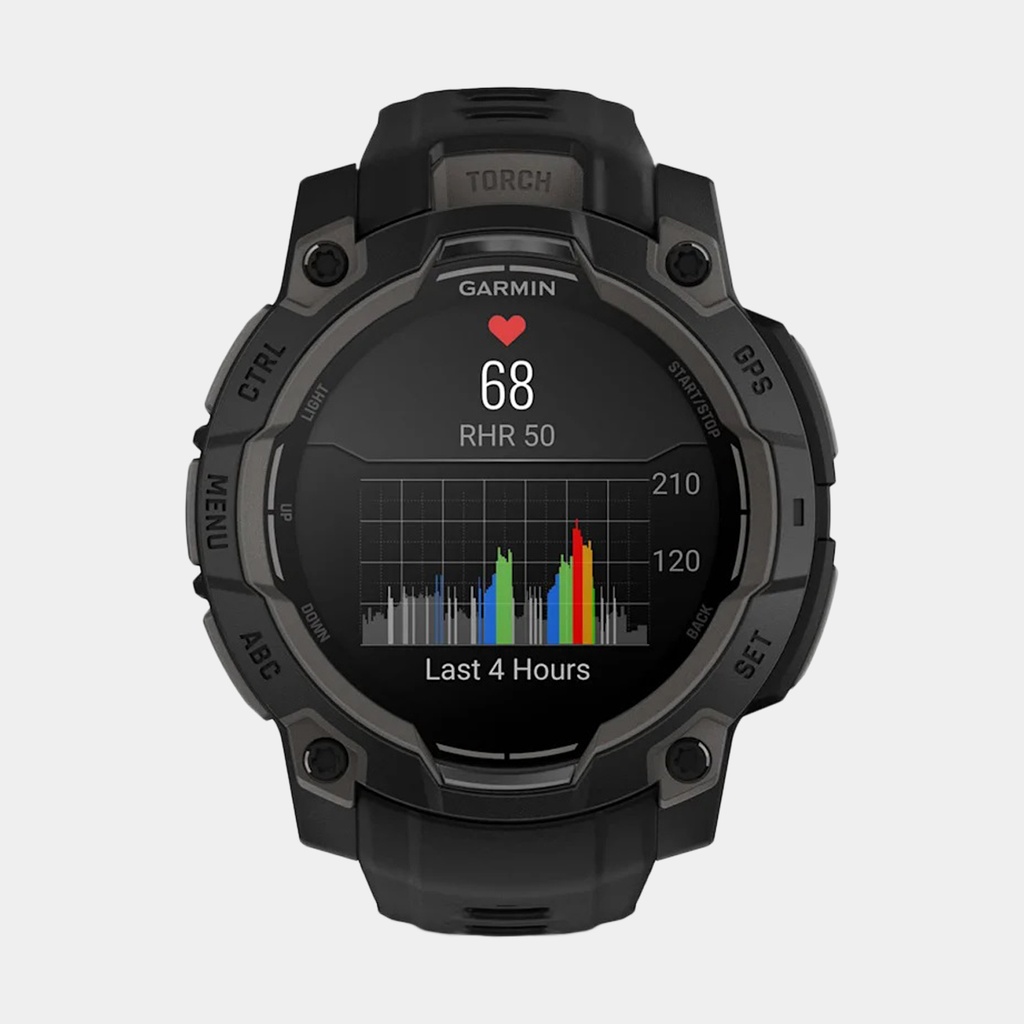 Instinct 3 Amoled Black Bezel with Black Band WW