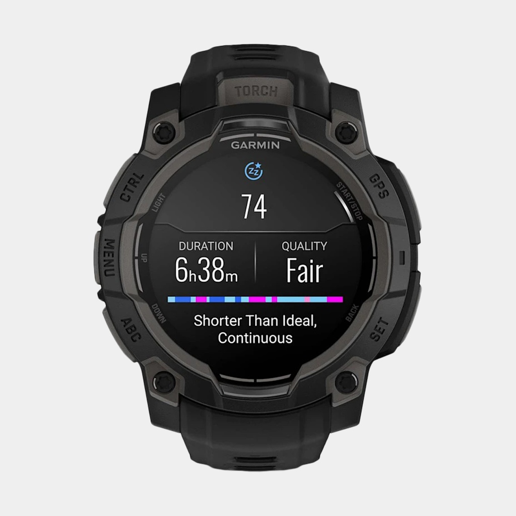 Instinct 3 Amoled Black Bezel with Black Band WW