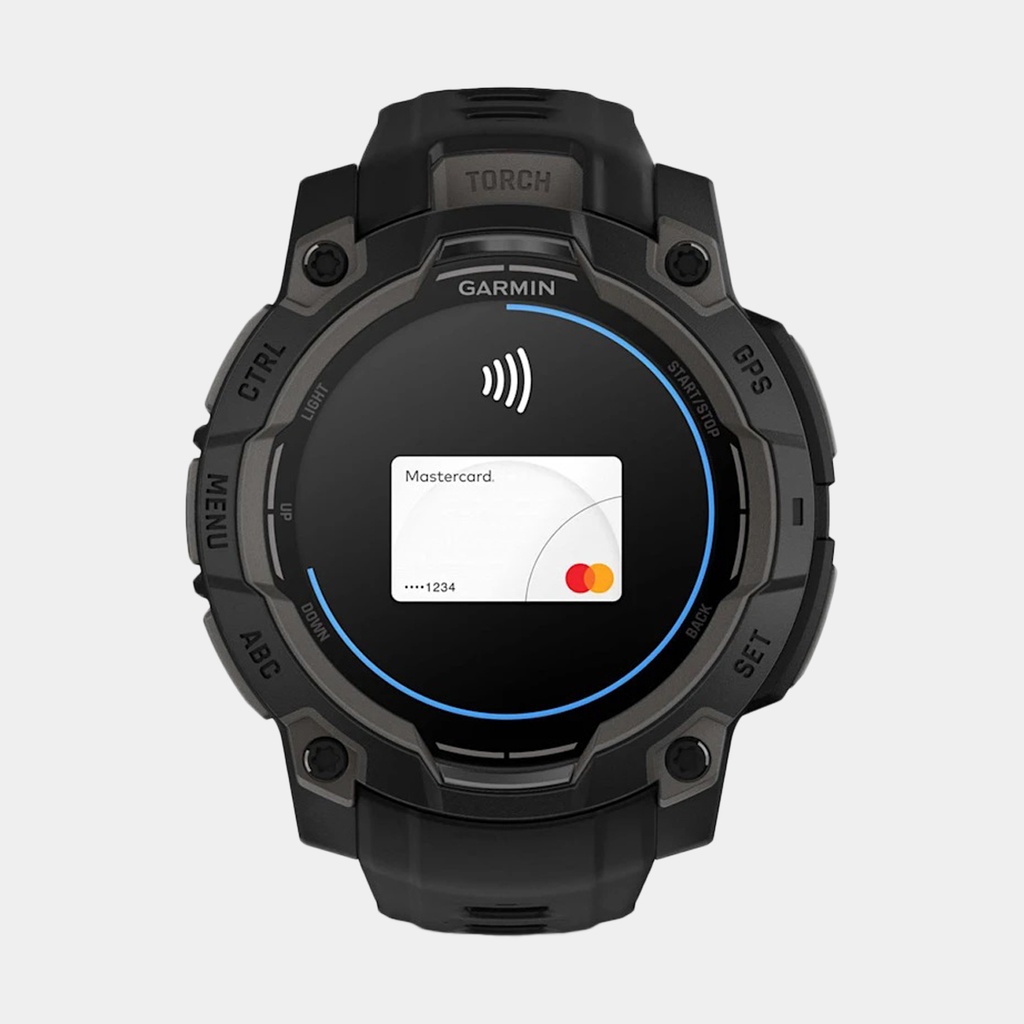 Instinct 3 Amoled Black Bezel with Black Band WW