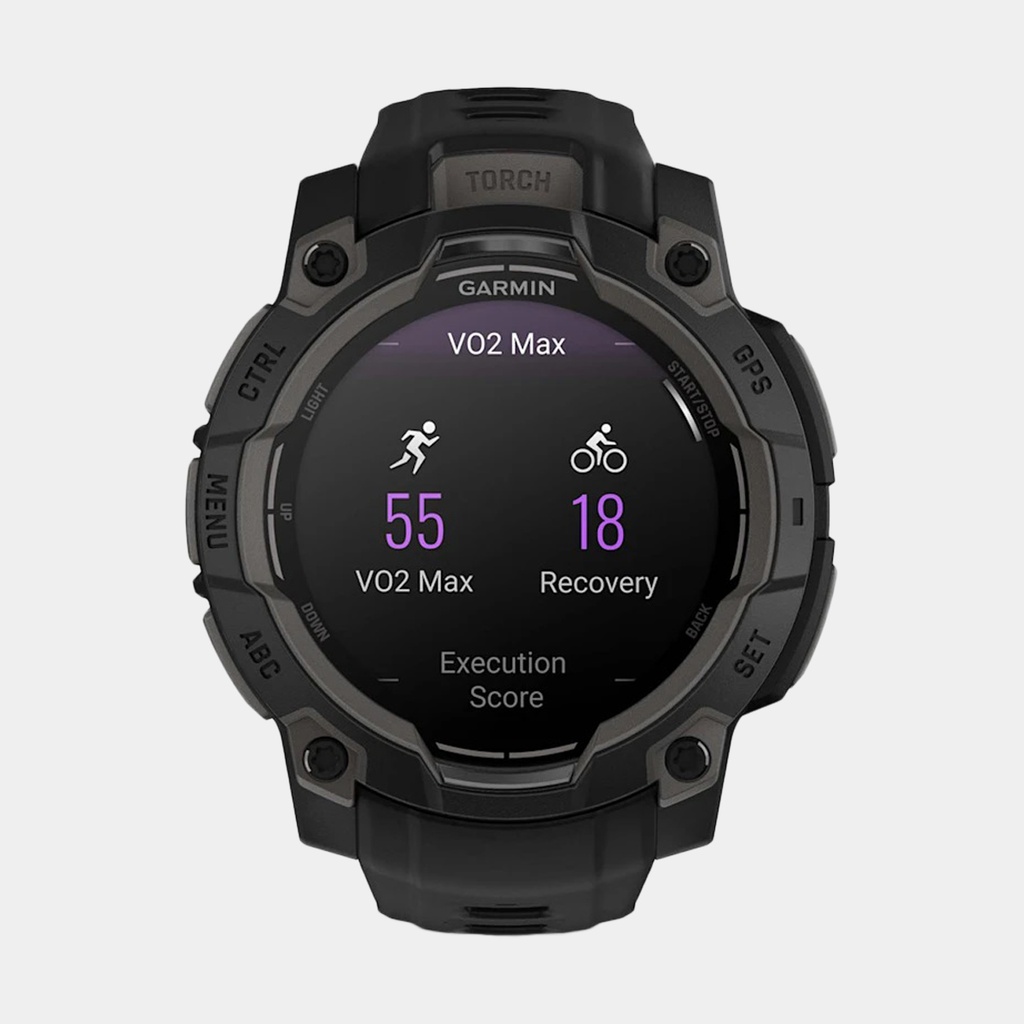 Instinct 3 Amoled Black Bezel with Black Band WW