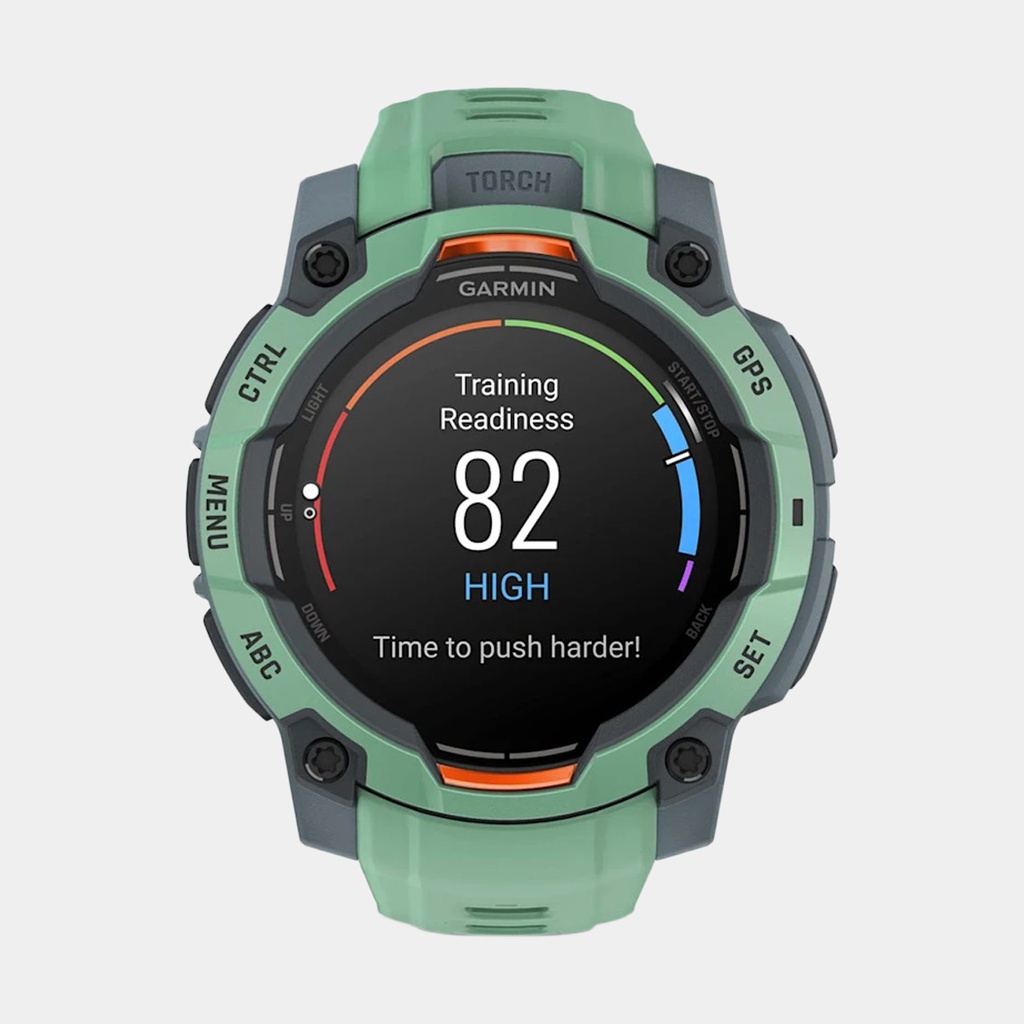 Instinct 3 Amoled Black Bezel with Charcoal Band WW