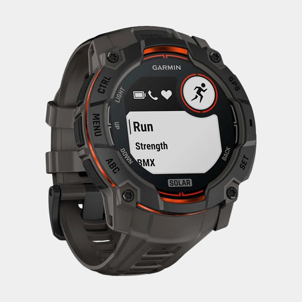 Instinct 3 Solar Black Bezel with Black Band WW