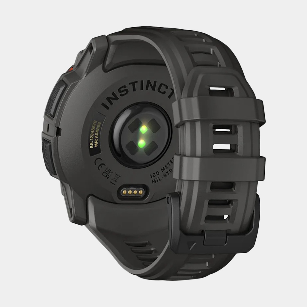 Instinct 3 Solar Black Bezel with Black Band WW