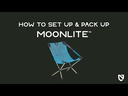 Moonlite Reclining Camp Chair Lagoon