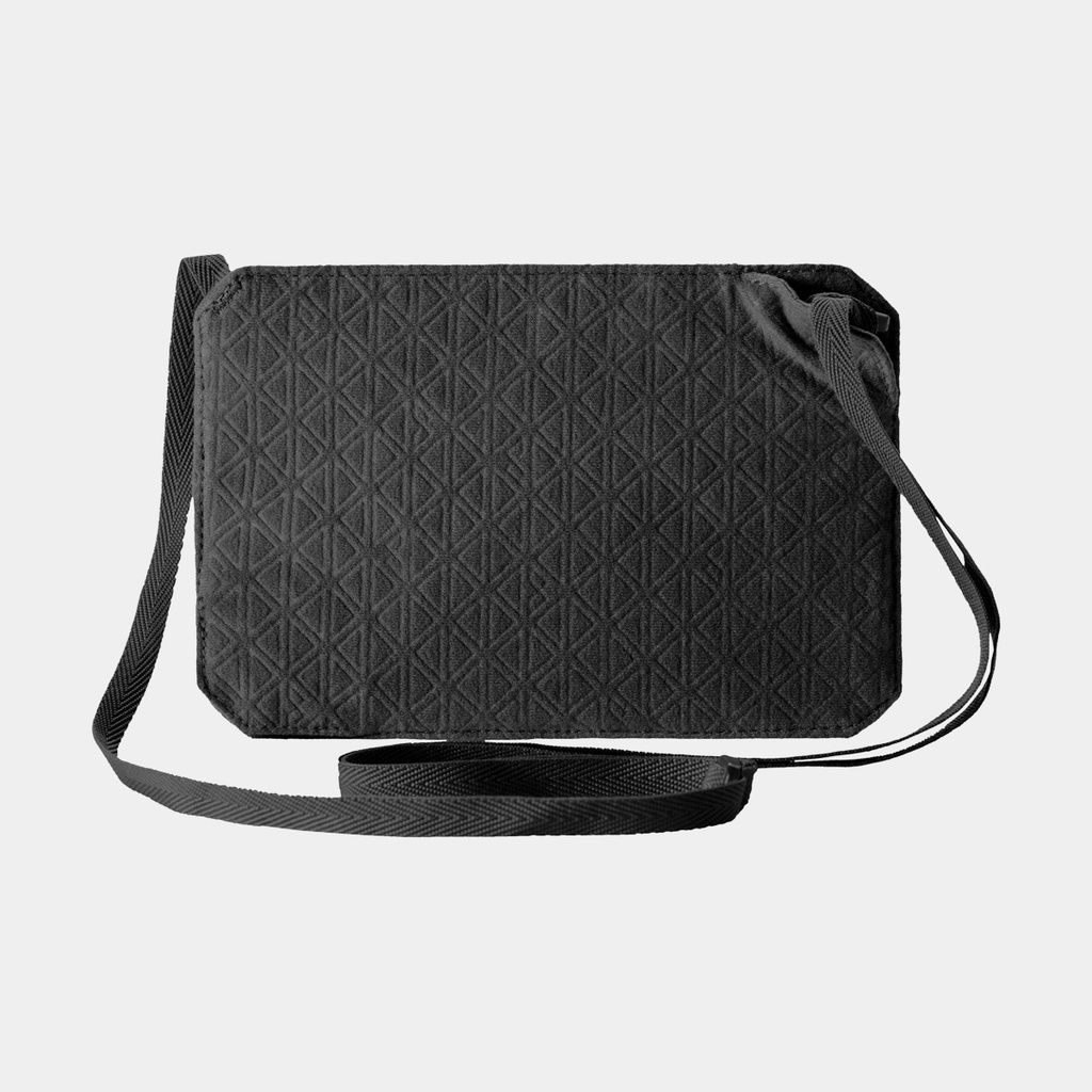 Undercover RFID Neck Wallet Black