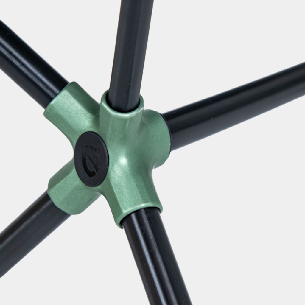 Moonlite Reclining Camp Chair Black Pearl