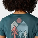 Tuku Cirque Tee Women Orion Blue