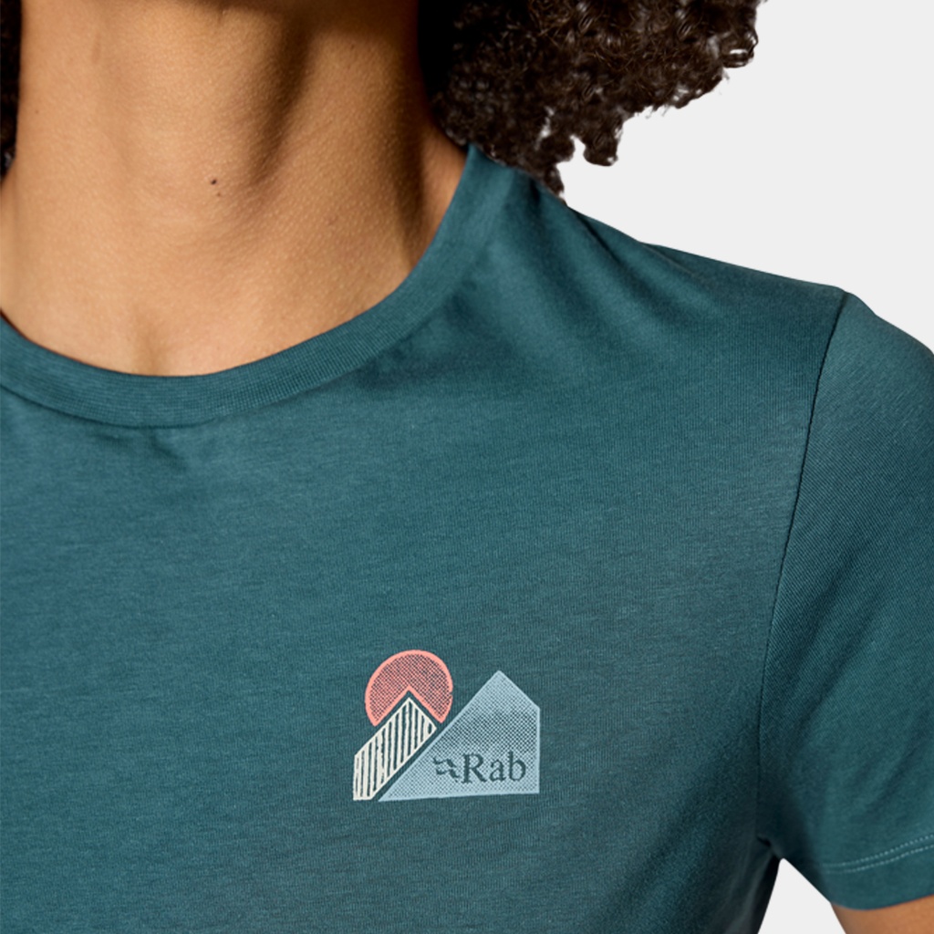 Tuku Cirque Tee Women Orion Blue