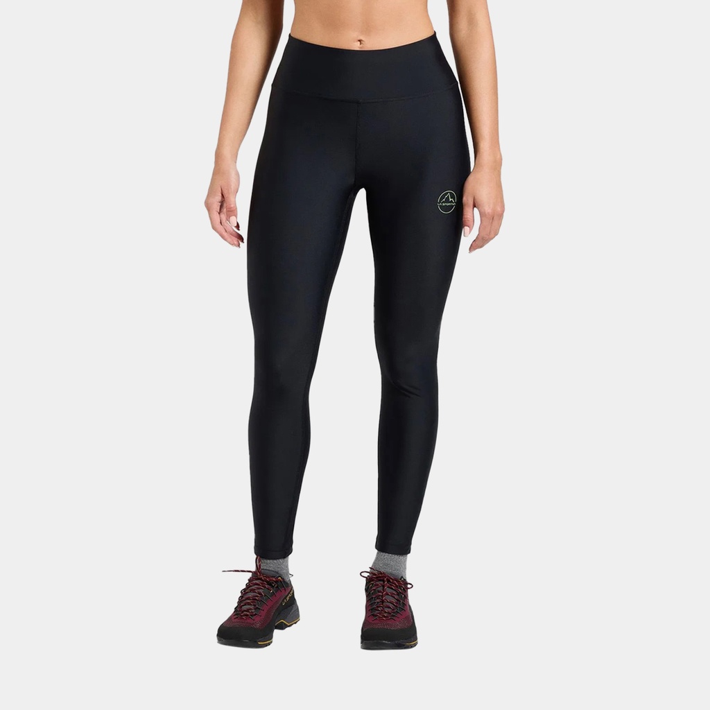 Aerial Leggings Women Black / Aspen Green