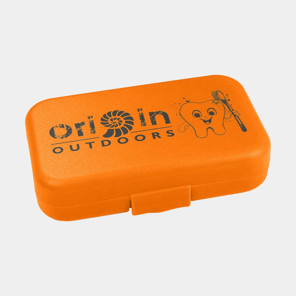 ToothBrush Kit Travel Orange