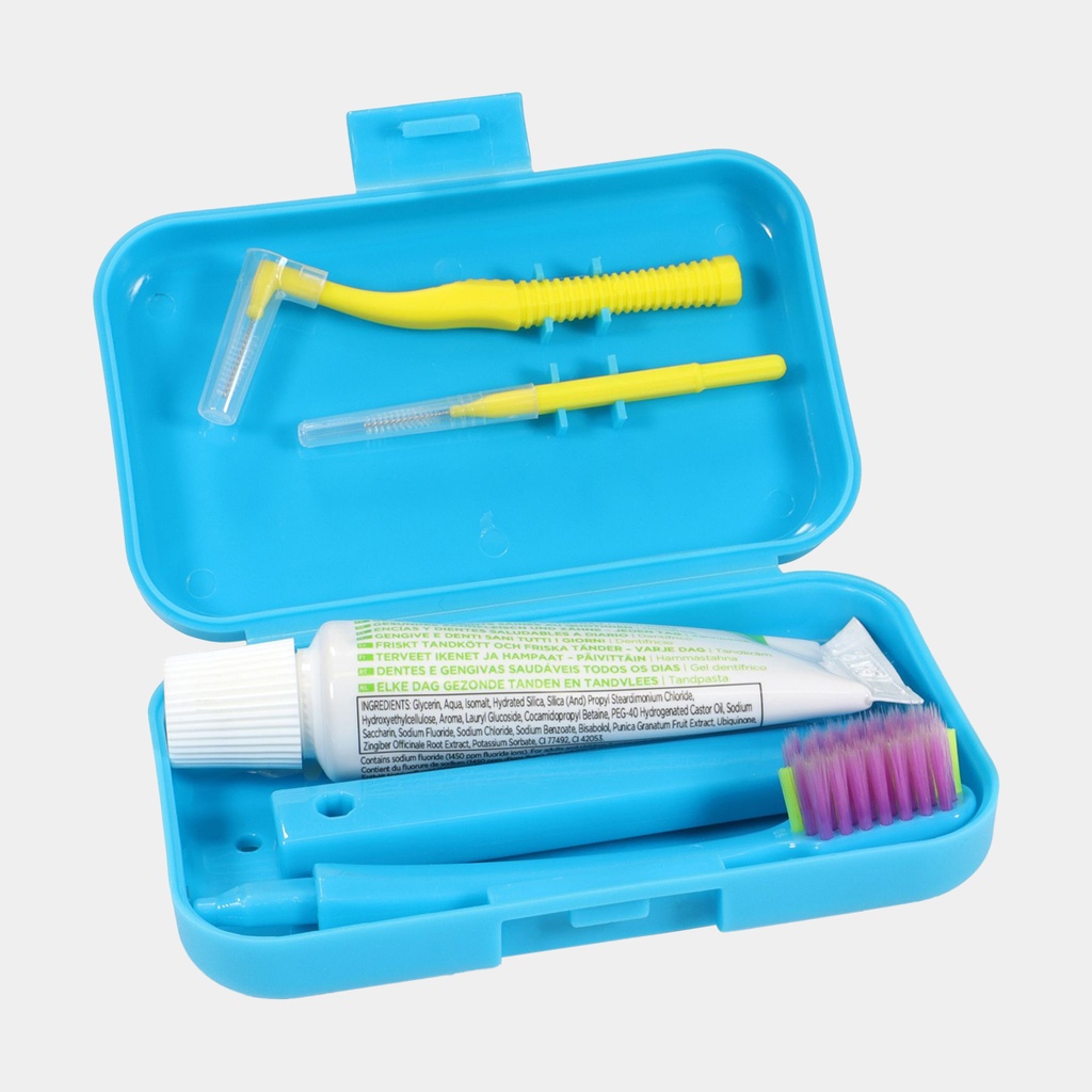 ToothBrush Kit Travel Orange