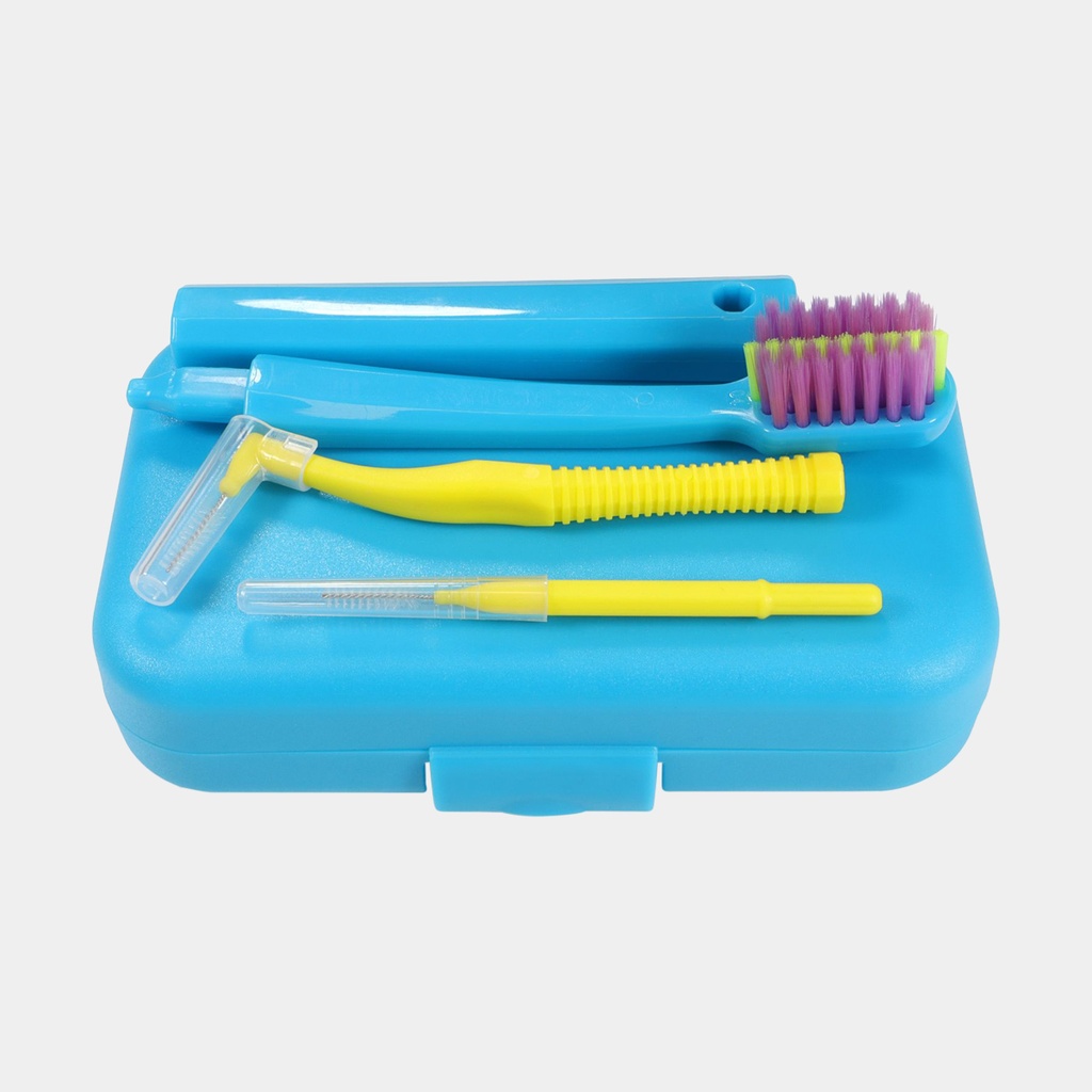 ToothBrush Kit Travel Orange