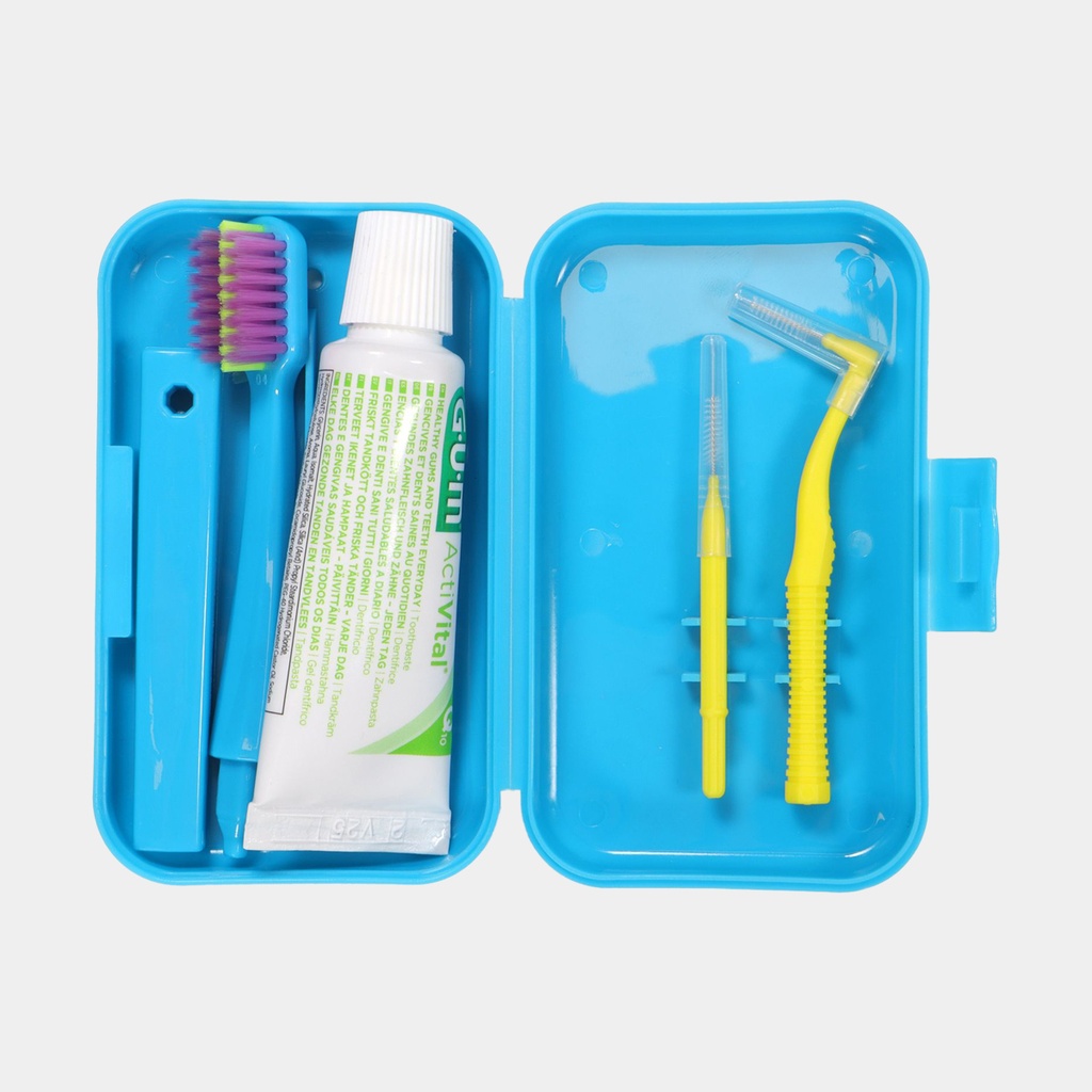 ToothBrush Kit Travel Orange