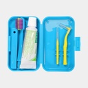 ToothBrush Kit Travel Orange