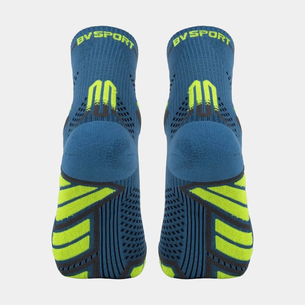 Socquettes Trail Ultra 2 Mid Bleu / Jaune
