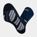 Socquettes Trail Ultra 2 High Bleu / Gris