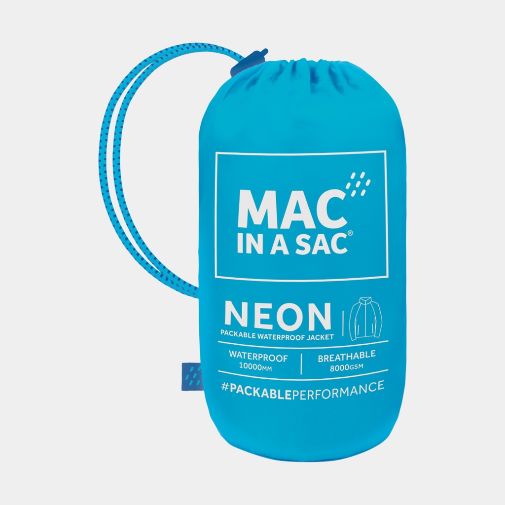Mac in a Sac Origin II Jacket (2024) Neon Blue