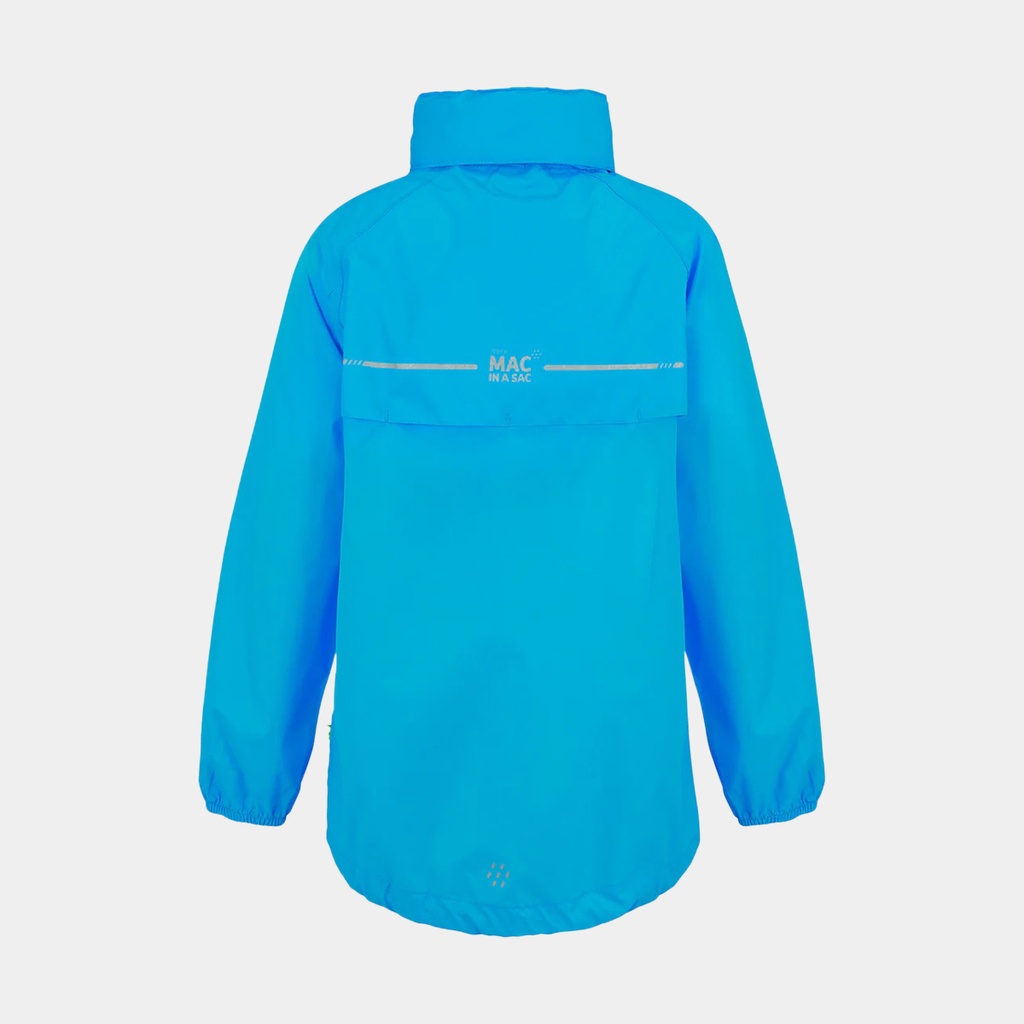 Mac in a Sac Origin II Jacket Kids (2024) Neon Blue