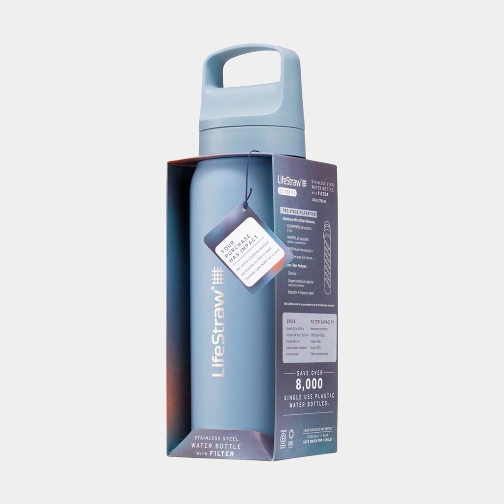 Lifestraw Go 2.0 700ml Stainless Steel / Black