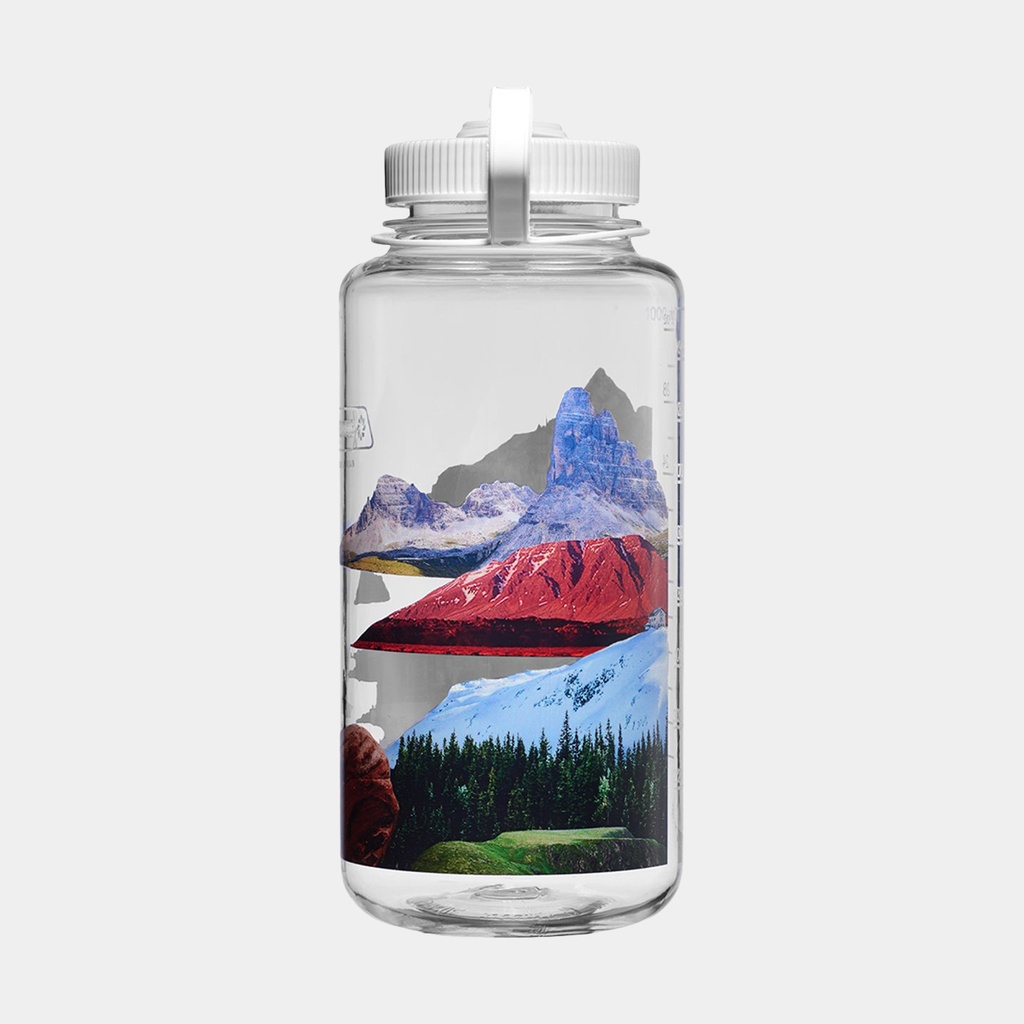 Drinking Bottle Wide Mouth Sustain 1000ml Mixed Landscapes
