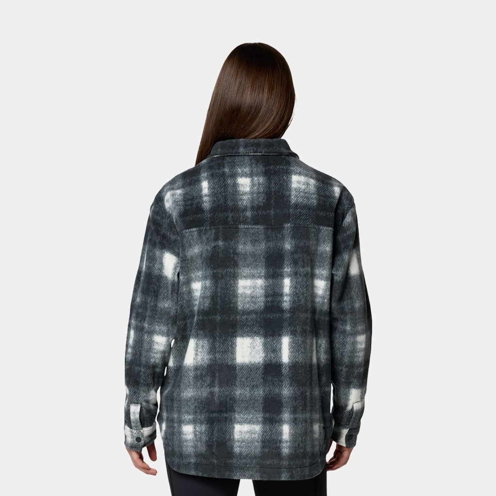 Benton Springs Shirt Jacket II Women Chalk Omblur Tonal