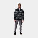 Rugged Ridge High Pile Half Zip Black Deschutes Days