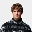 Rugged Ridge High Pile Half Zip Black Deschutes Days