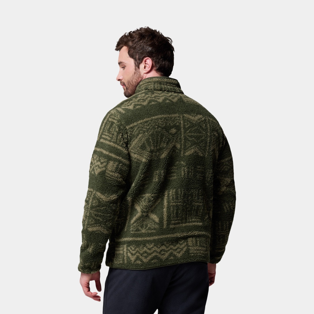 Rugged Ridge High Pile Half Zip Black Deschutes Days