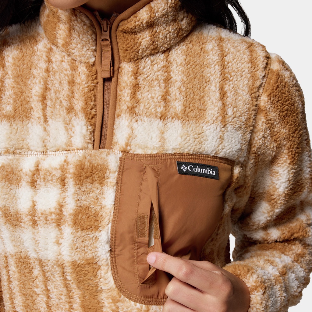 Rugged Ridge High Pile Half Zip Black Deschutes Days