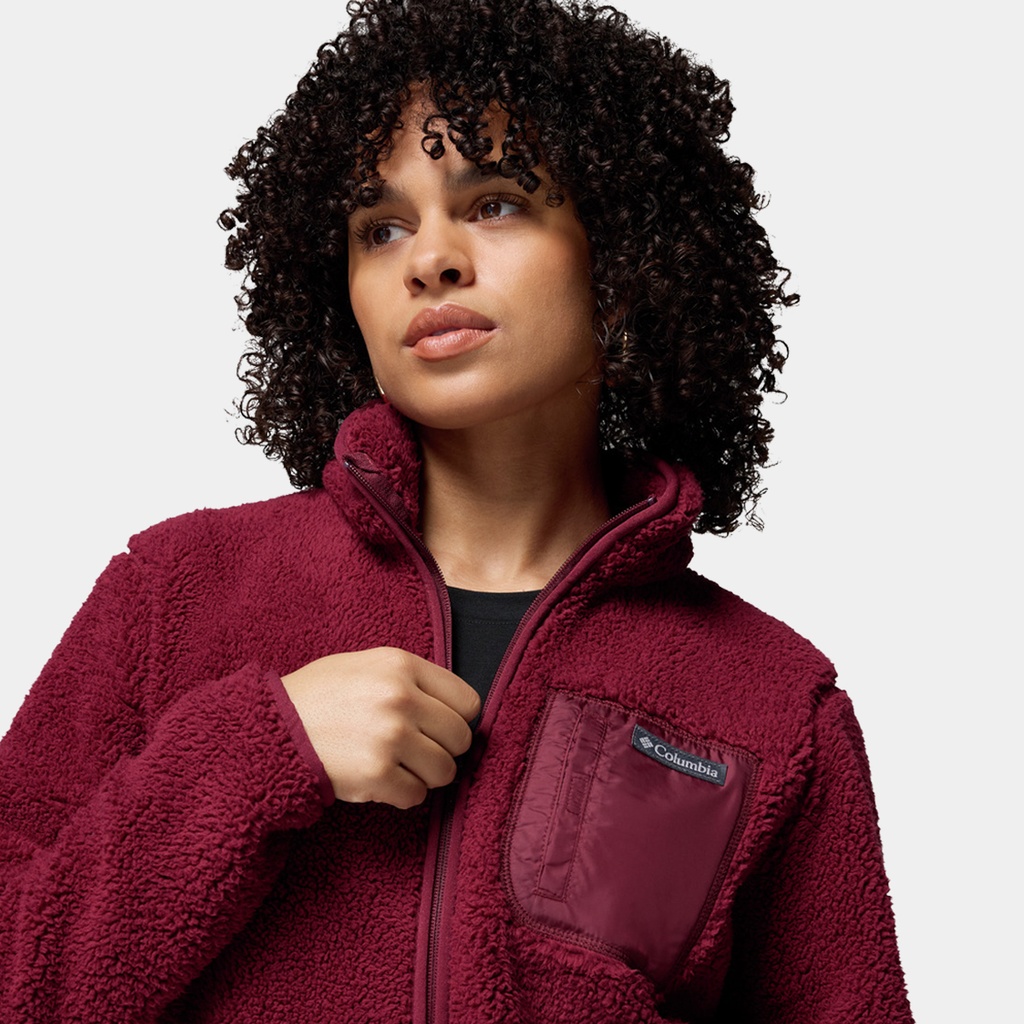 Rugged Ridge High Pile Half Zip Black Deschutes Days