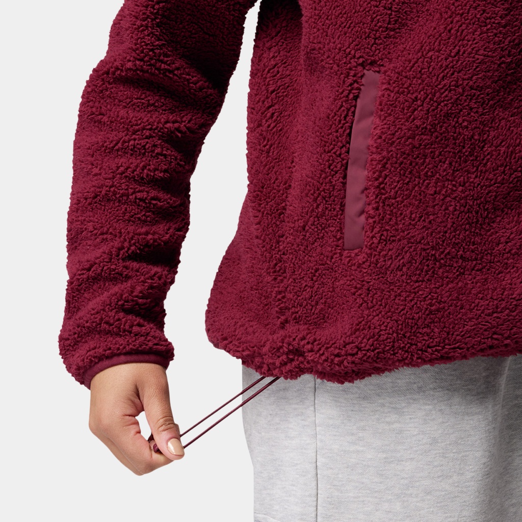 Rugged Ridge High Pile Half Zip Black Deschutes Days