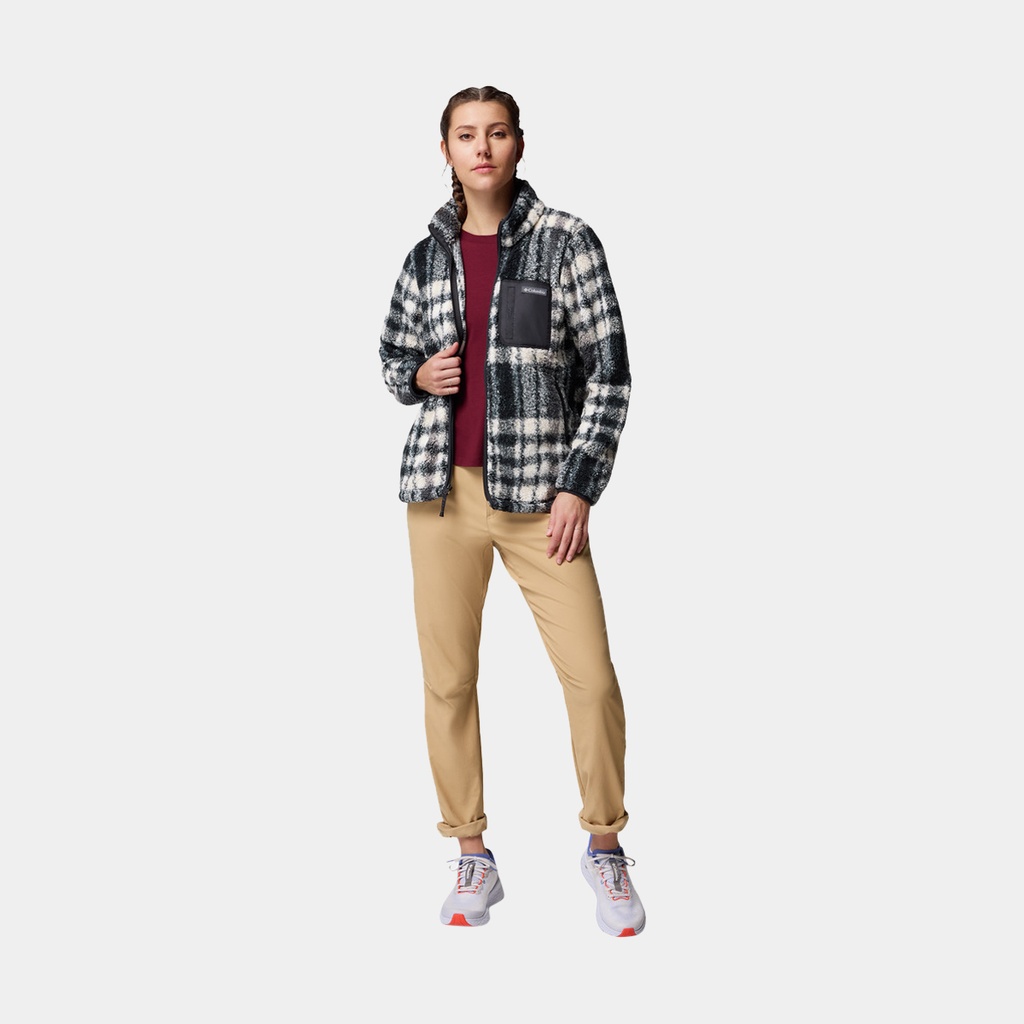 Rugged Ridge High Pile Half Zip Black Deschutes Days