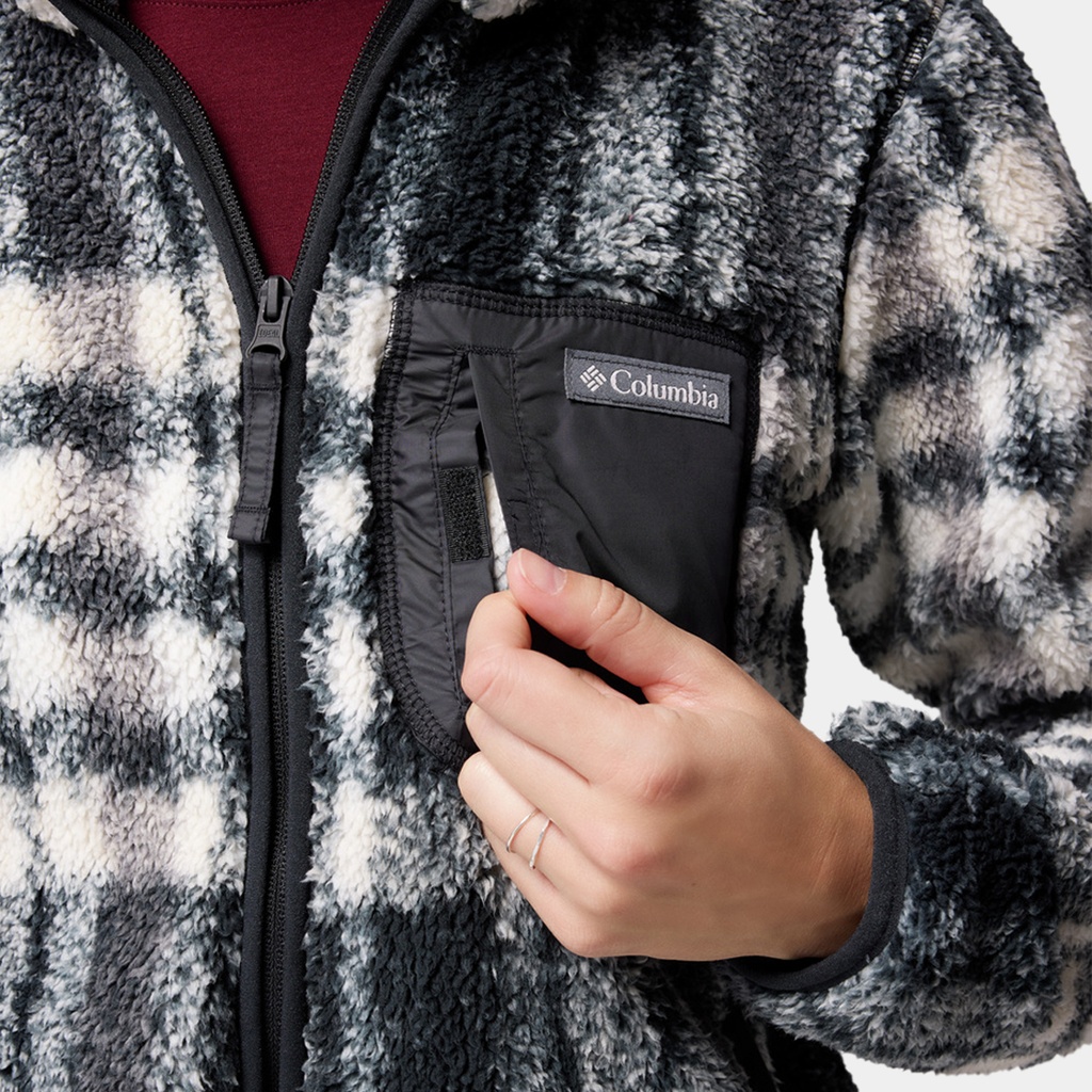 Rugged Ridge High Pile Half Zip Black Deschutes Days