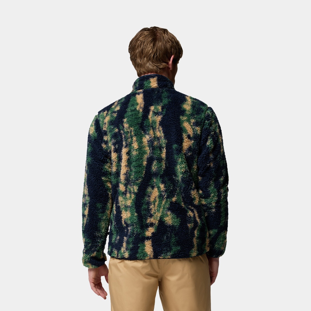 Rugged Ridge High Pile Half Zip Black Deschutes Days