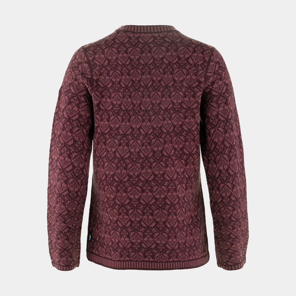 Snow Round Neck Sweater Women Dark Navy