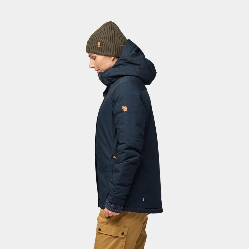 Snow Round Neck Sweater Women Dark Navy