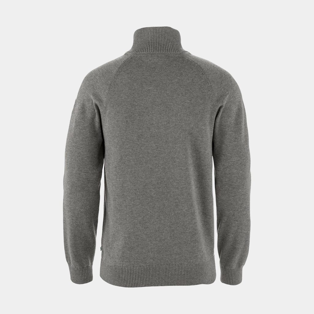 Övik Lite Half Zip Grey Melange