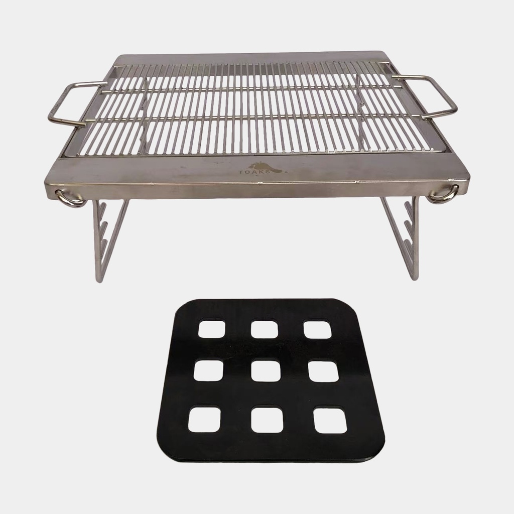 Fireplace Grill Attachment