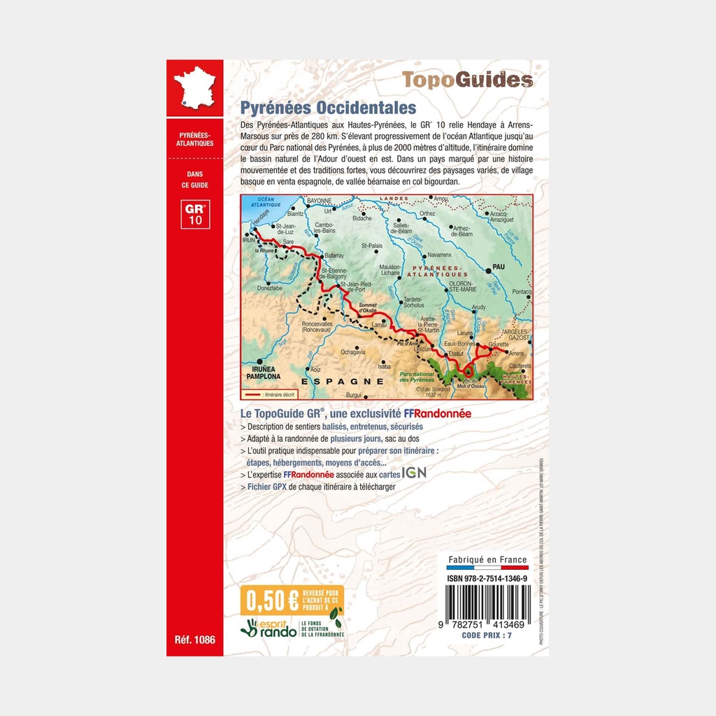 GR10 - La Traversée des Pyrénées Ariégeoise