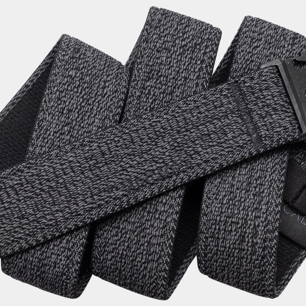 Atlas Slim Belt Heather Black
