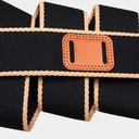 Atlas Slim Belt Heather Black