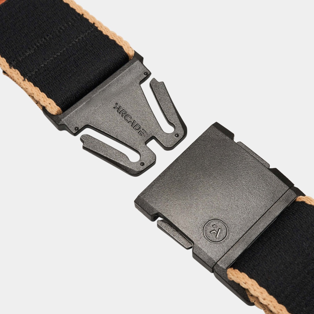 Atlas Slim Belt Heather Black