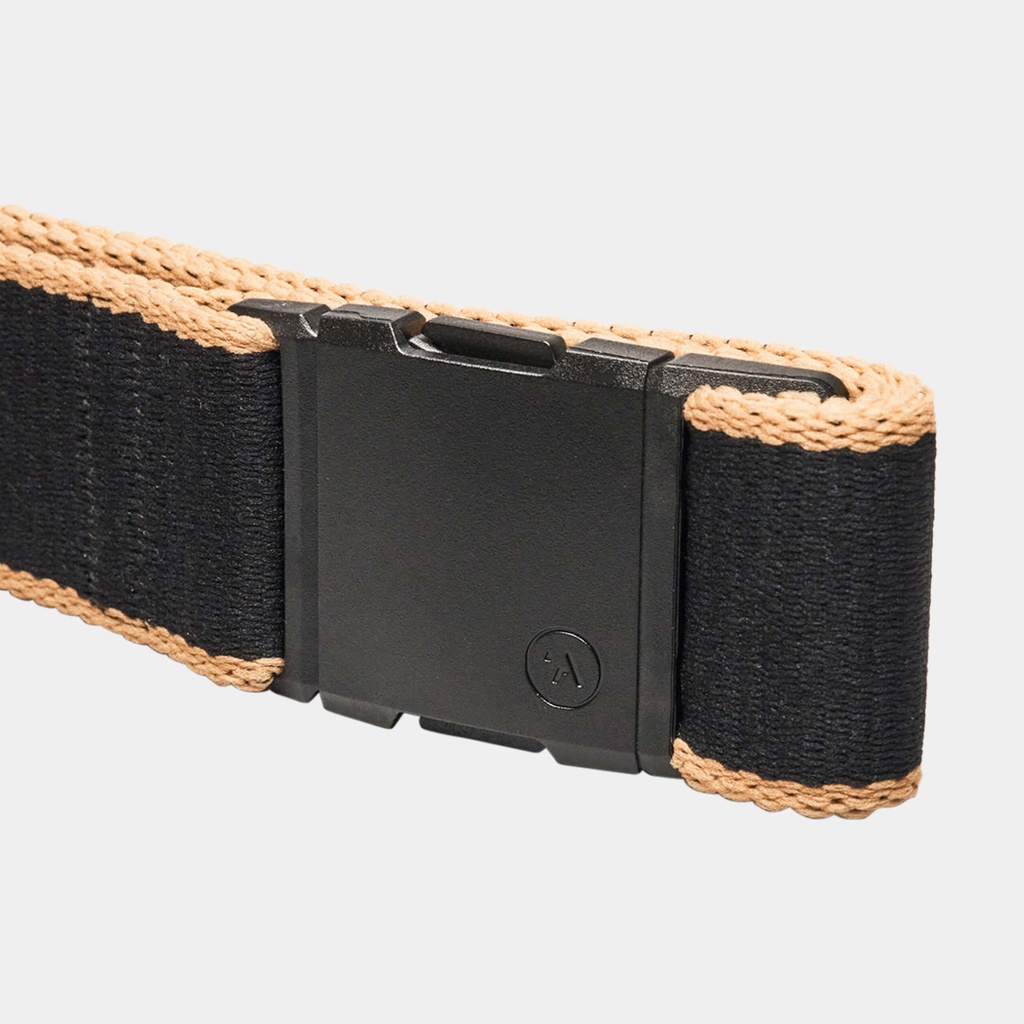 Atlas Slim Belt Heather Black